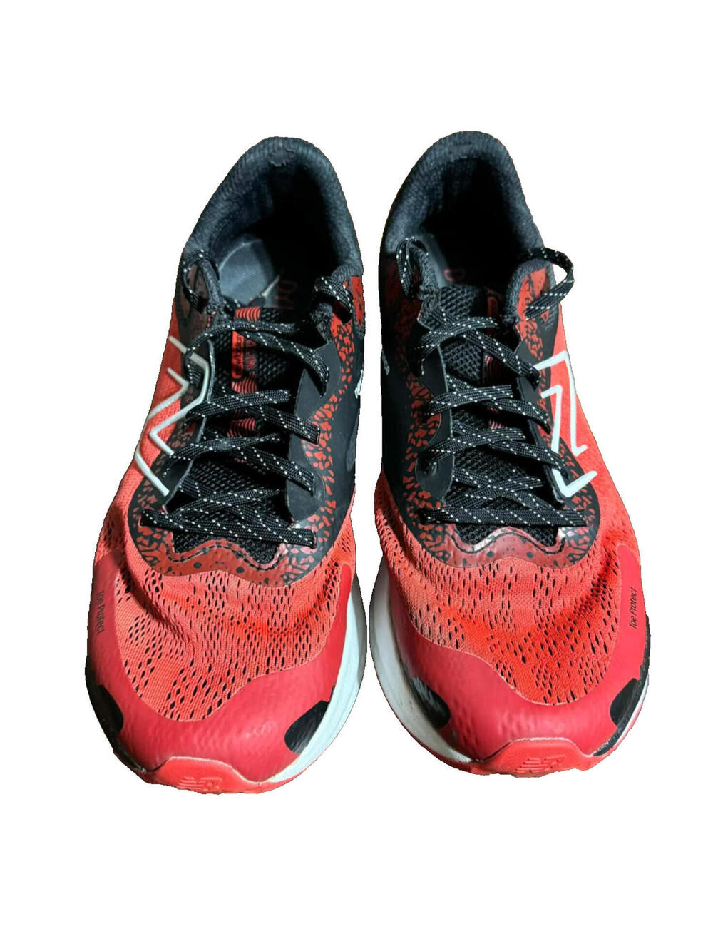 NEW BALANCE MEN'S DYNASOFT NITREL V5 TRAIL RUNNING SHOE RED BLACK SIZE 11 *READ - Picture 13 of 14